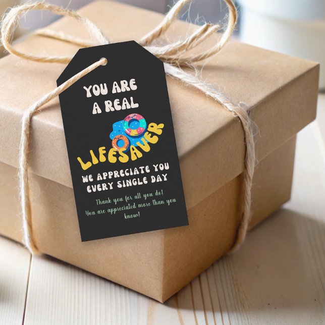 Étiquettes-cadeau Fun Bénévole Employé Appréciation du personnel (Fun Volunteer Employee Staff Appreciation Gift Tags)