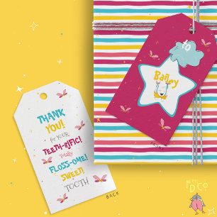 Étiquettes-cadeau Funny Magique Pop Couleur Rose Pop Pun dent