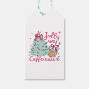 Étiquettes-cadeau Gai et Caféiné