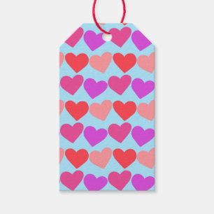 Étiquettes-cadeau Galentines Valentines Coeurs Super Retro PERSONNAL