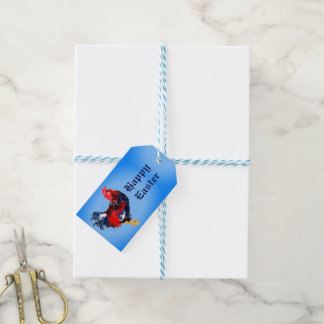 Étiquettes-cadeau gallinacé mâle, coq Personnalisé