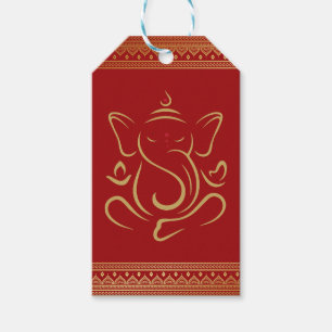 Étiquettes-cadeau Ganesh