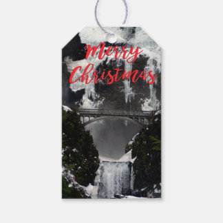 Étiquettes-cadeau Gelée Multnomah Falls Tags de Noël