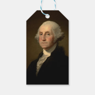 Étiquettes-cadeau George Washington 1er président américain par Stua