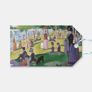 Étiquettes-cadeau Georges Seurat - Un dimanche sur La Grande Jatte