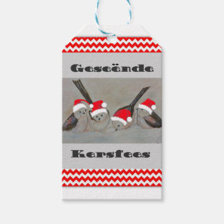 Étiquettes-cadeau Geseende Kersfees