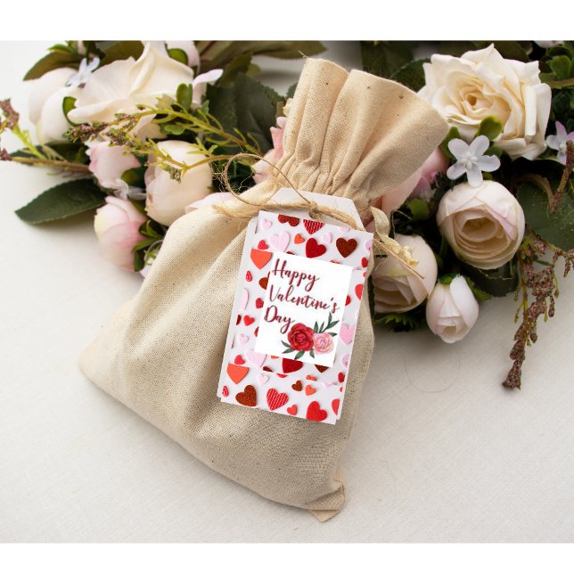 Étiquettes-cadeau Gift Tavalentine`s days (valentine elegant tags)