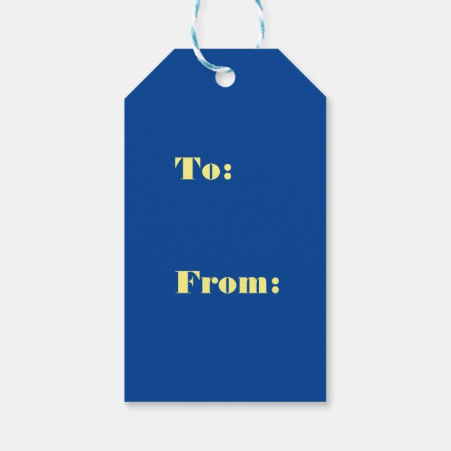 Étiquettes-cadeau #GiftTag #PromotionalGiftTag #PersonalizedTag ! !  (Dos)