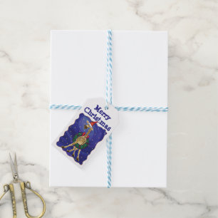 Étiquettes-cadeau Giraffe Noël Tags cadeaux
