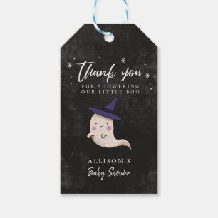 Étiquettes-cadeau Girl Little Boo thème Baby shower Merci