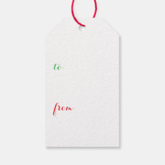 Étiquettes-cadeau Gnome 