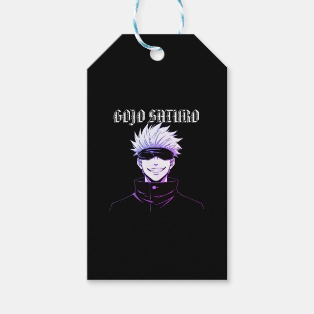 Étiquettes-cadeau Gojo Satoru (Devant)