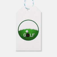 Golf Putting Green Golf Ball Typographie populaire