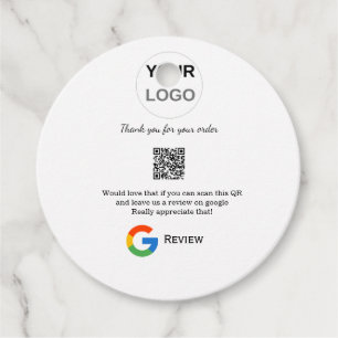 Étiquettes Cadeau Google examen logo de l'entreprise Analyser QR exa