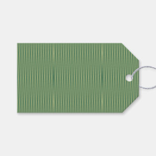 Étiquettes-cadeau Gradient vert Vintage simple en osage