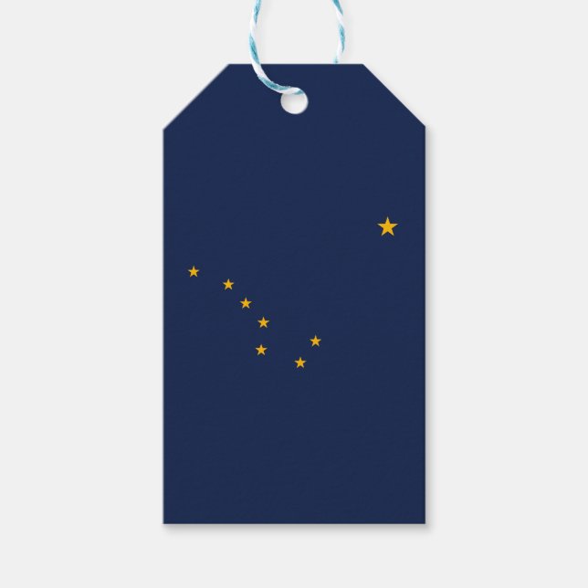 Étiquettes-cadeau Graphique d'indicateur dynamique de l'état de l'Al (Devant)