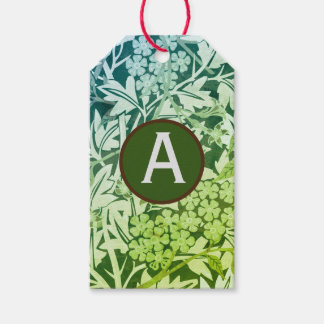 ÉTIQUETTES-CADEAU GREEN WILLIAM MORRIS CADEAUX TAGS PERSONNALISÉ INI
