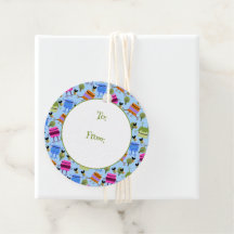 Grenouilles colorées et bourdons