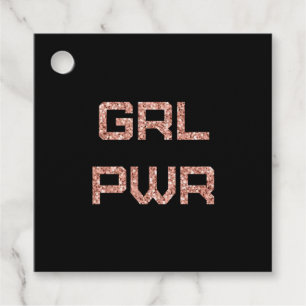 ÉTIQUETTES CADEAU GRL PWR -