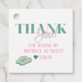 Étiquettes Cadeau groupe de serveurs preppy pour les balises