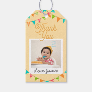 Étiquettes-cadeau Guirlande personnalisée pour anniversaire d'enfant