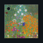 Étiquettes Cadeau Gustav Klimt - Jardin des fleurs<br><div class="desc">Jardin aux fleurs - Gustav Klimt en 1905-1907</div>