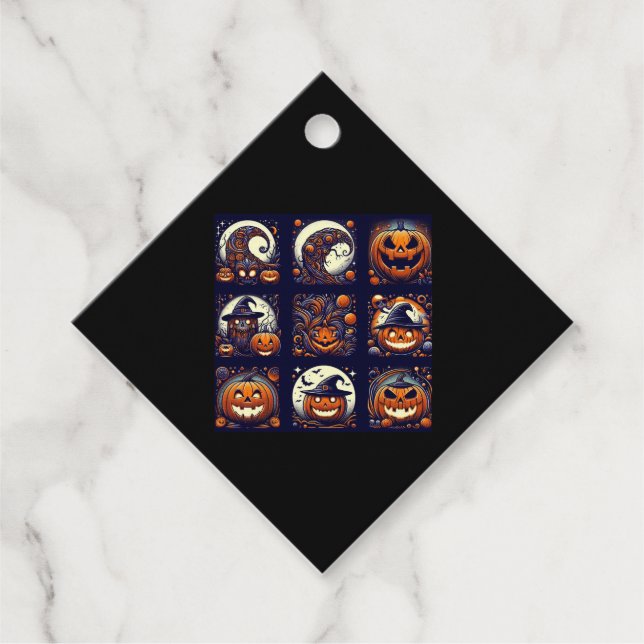 Étiquettes Cadeau Halloween (Devant)