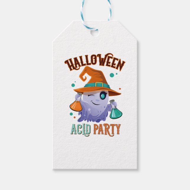Étiquettes-cadeau Halloween (Devant)
