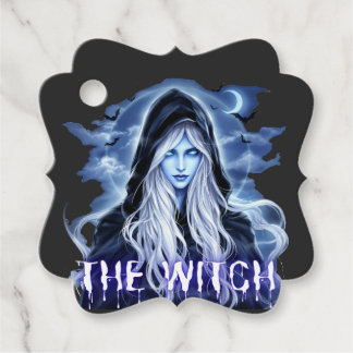 Étiquettes Cadeau Halloween à thème sorcier