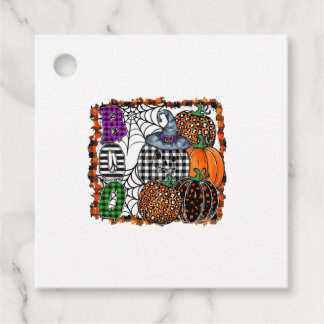 Étiquettes Cadeau Halloween Boo