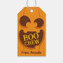 Halloween Boo Crew Citrouille Éffrayant Retro Face
