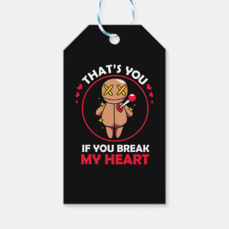 Étiquettes-cadeau Halloween effrayant Pour Les Femmes Poupée Voodoo 