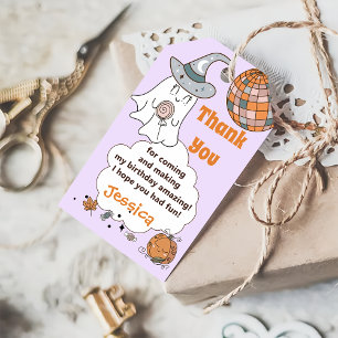 Étiquettes-cadeau Halloween Éffrayant Super Cute Fantôme