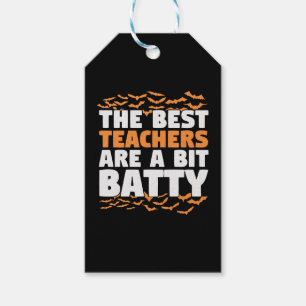 Étiquettes-cadeau Halloween enseignant