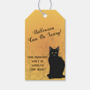 Étiquettes-cadeau Halloween peut être effrayant assurance Pop by