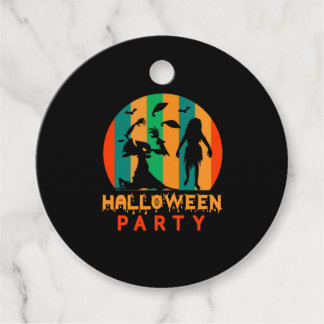 Étiquettes Cadeau Halloween Vintage Halloween