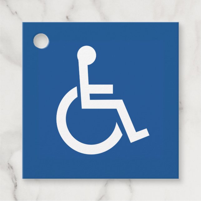 Étiquettes Cadeau Handicapé (Devant)