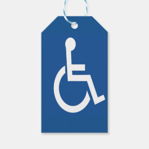 Étiquettes-cadeau Handicapé