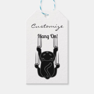 Étiquettes-cadeau Hang Sur Chat Noir Thunder_Cove