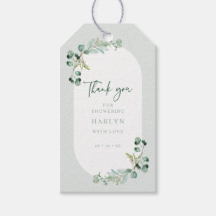 Étiquettes-cadeau HARLYN Tags cadeaux Eucalyptus Fête des mariées Pa