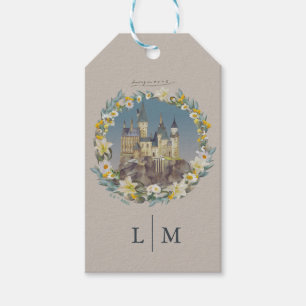 Étiquettes-cadeau Harry Potter Mariage Floral au Château de Poudla