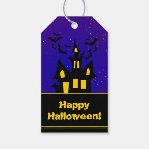 Étiquettes-cadeau Hauny House Happy Halloween Pop By