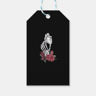 Étiquettes-cadeau Heart The Skeleton's Hand Classic