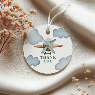 Étiquettes Cadeau Heure Vol avion Anniversaire