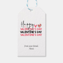 Heureuse Sainte-Valentin, Balise cadeau simple, Am