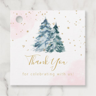 Étiquettes Cadeau Hiver Onederland