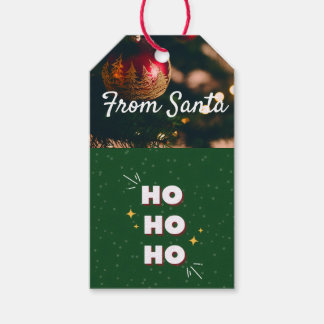 Étiquettes-cadeau Ho ho ho
