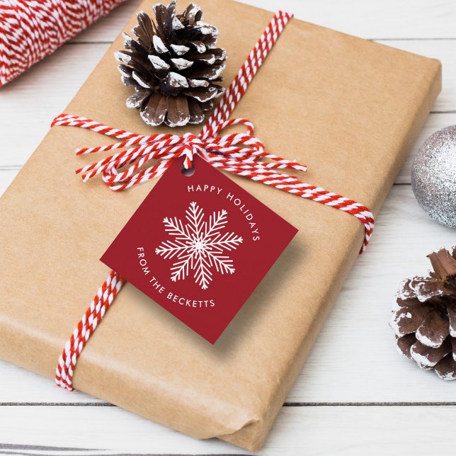 Étiquettes Cadeau Holiday (Créateur téléchargé)