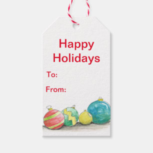 Étiquettes-cadeau Holiday Cheer
