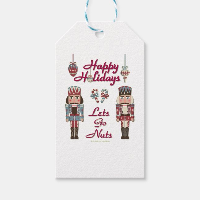 Étiquettes-cadeau Holiday Nutcracker (Devant)